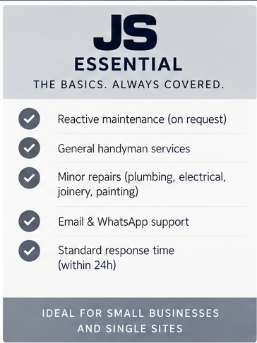 J&S Essential facilities support plan