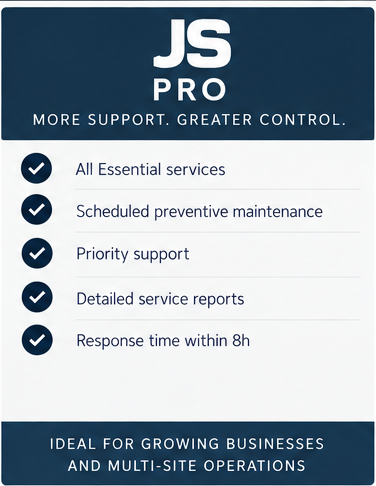 J&S Pro facilities support plan